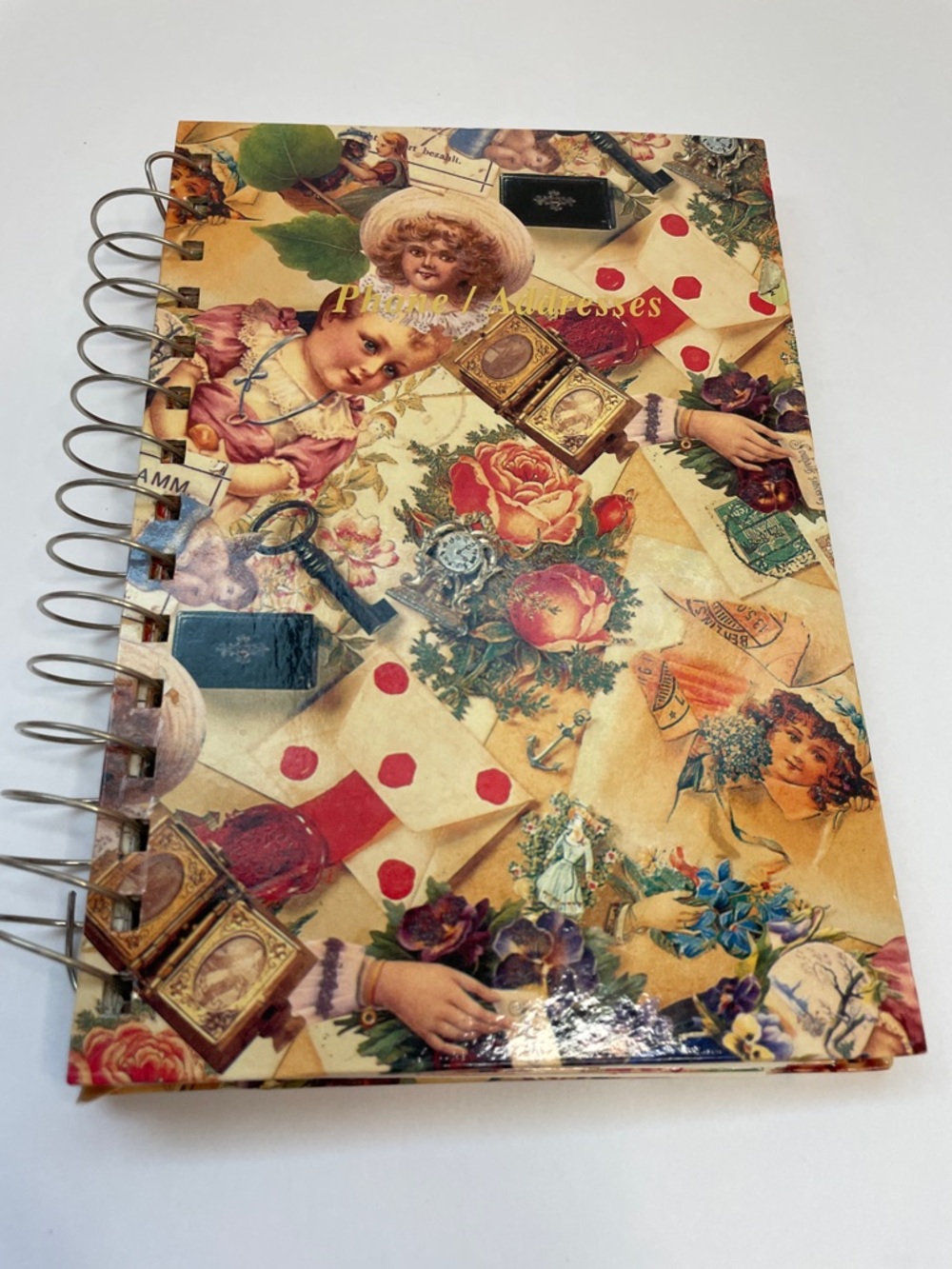 NWT Vintage Floral Cosmetic Case with Brown Handle - Picture 8 of 9
